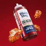 Blues Hog Sweet Asian Dragon BBQ Sauce with grilled wings