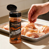 TAIPAN BBQ Bollywood Butter Chicken spiced chicken BBQ rub 175g — use shot, hand sprinkling rub onto raw chicken thighs