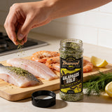 TAIPAN BBQ Galapagos Gold fish and seafood rub 125g — use shot, hand sprinkling rub onto raw fish fillets and prawns