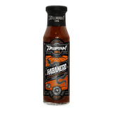 TAIPAN BBQ Habanero medium smoky-sweet BBQ sauce 250ml — front on transparent background