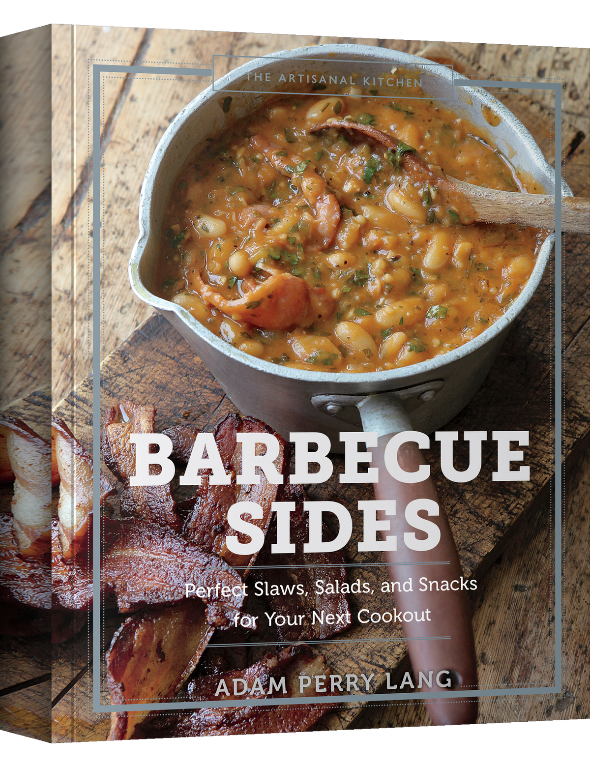 Barbecue Sides by Adam Perry Lang & Peter Kaminsky hardback cookbook — front cover