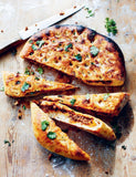 The Curry Guy BBQ by Dan Toombs hardback cookbook — Curry-Stuffed Naan recipe page