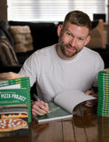 The Ooni Pizza Project by Scott Deley paperback cookbook — author Scott Deley signing copies