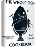 The Whole Fish Cookbook by Josh Niland hardback cookbook — front cover