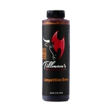 Tillman's Barbecue Competition Brew BBQ sauce 595g, front of bottle on transparent background
