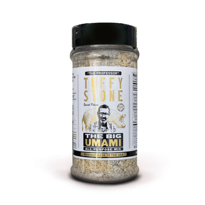 Tuffy Stone The Big UMAMI jar packshot lifestyle photo