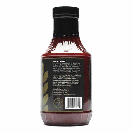 SMOKE ON WHEELS: Bootleg Bourbon Infused BBQ Sauce – 488ml