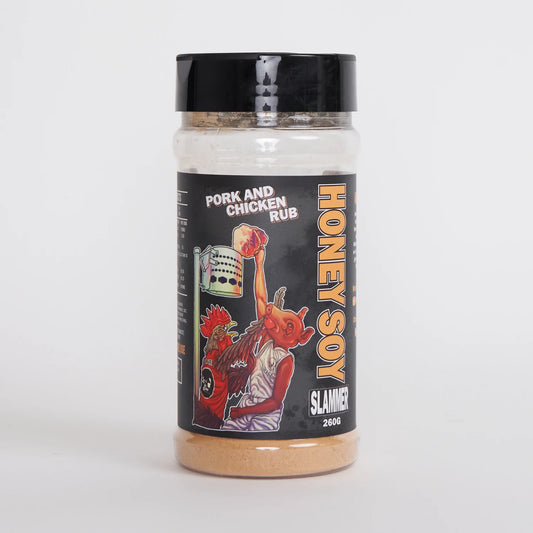 LOW N SLOW BASICS: Honey Soy Slammer Rub – 260g