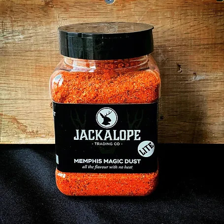 JACKALOPE TRADING CO: Memphis Magic Dust Lite Rub – 240g