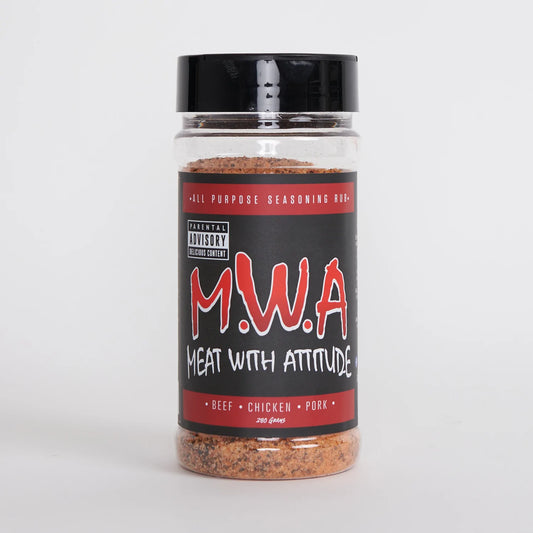 MWA MEAT WITH ATTITUDE: RGs Meat With Attitude All Purpose Rub – 280g