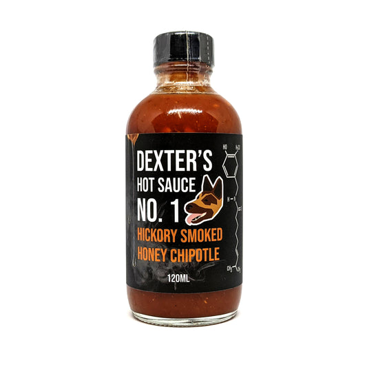DEXTERS: No.1 Hickory Smoked Honey Chipotle Hot Sauce – 120ml