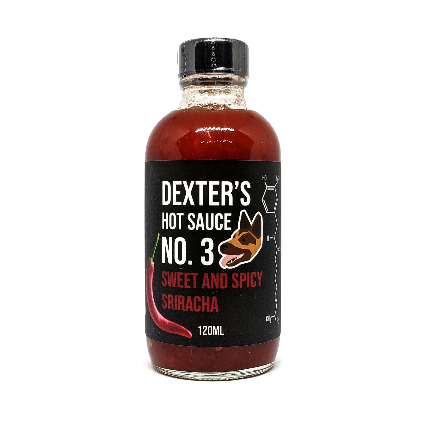 DEXTERS: No.3 Sweet & Spicy Sriracha Hot Sauce – 120ml