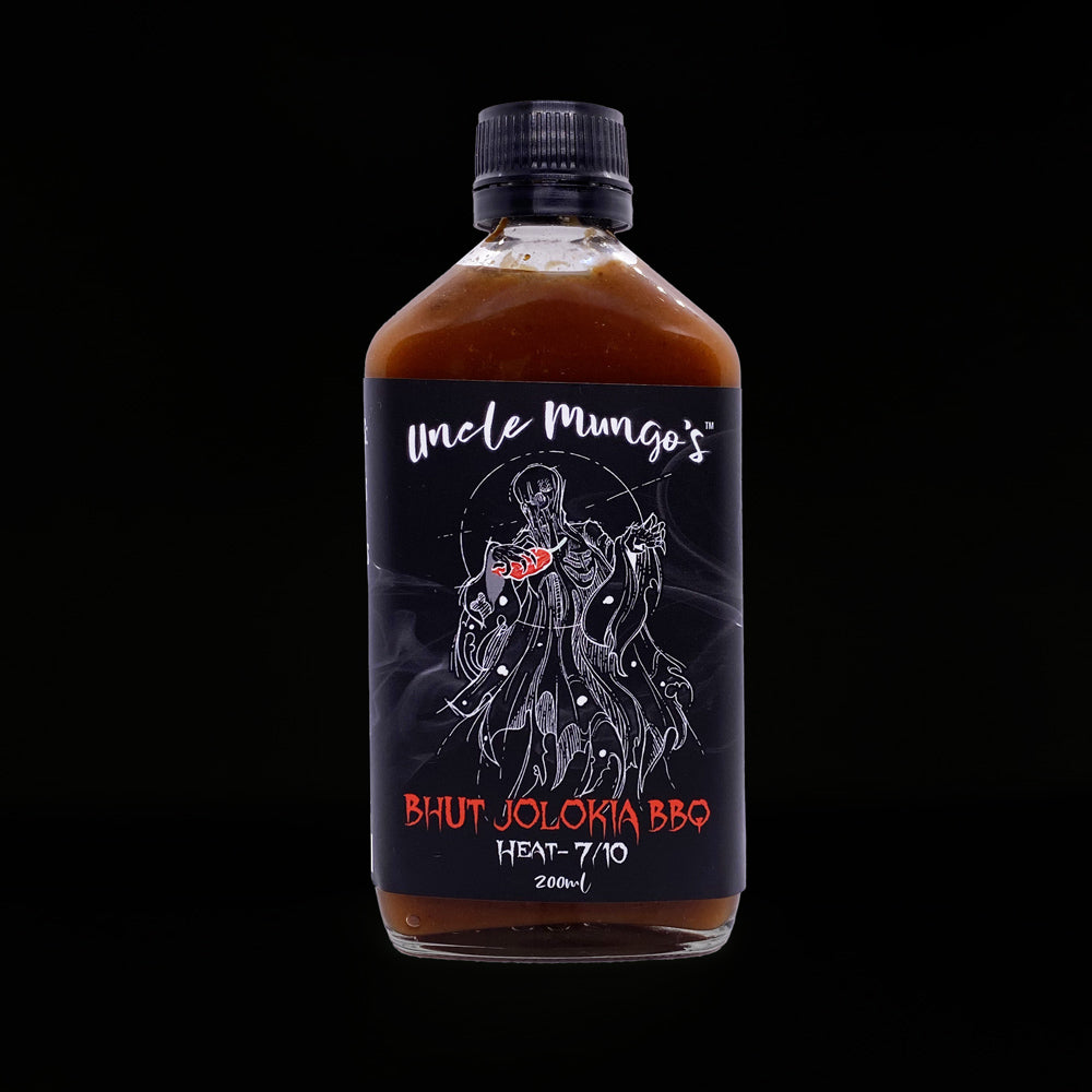 UNCLE MUNGOS: Bhut Jolokia BBQ - 200ml