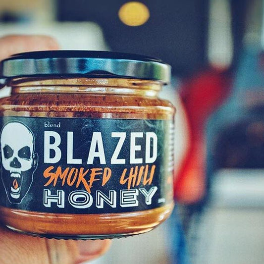 BLEND SMOKED HONEY: BLAZED Smoked Chilli Honey – 250g