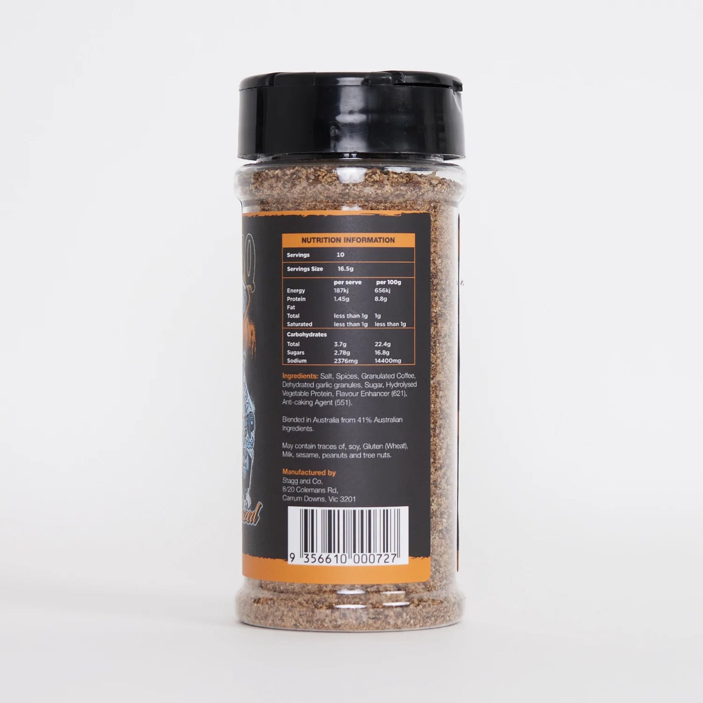BOOMAS BBQ: Grazed and Blazed Beef Rub – 165g