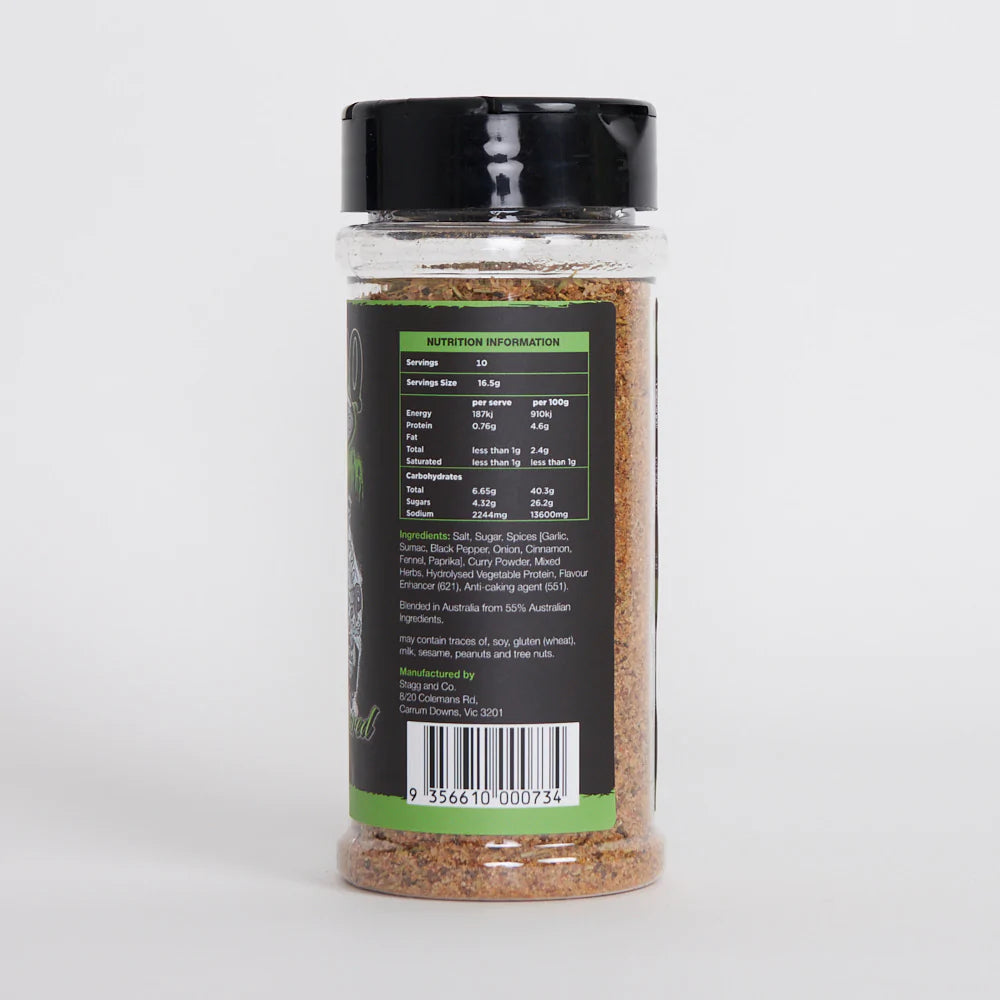 BOOMAS BBQ: Sheared and Seared Lamb Rub – 165g