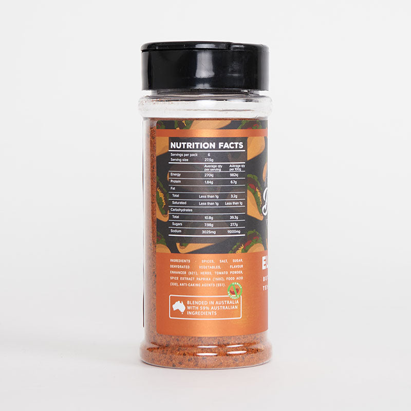 BUTCHERS AXE: El Hacha Tex Mex Seasoning Rub – 165g