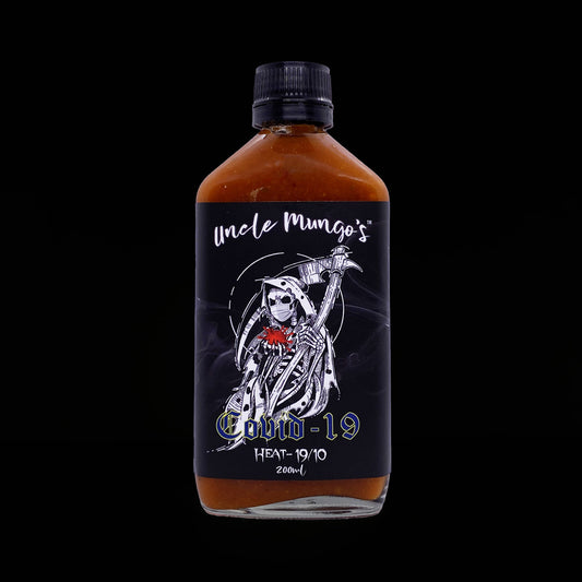 UNCLE MUNGOS: Covid-19 Hot Sauce – 200ml