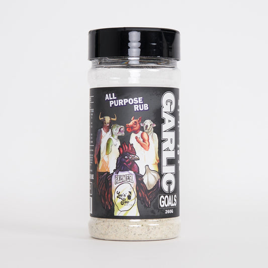 LOW N SLOW BASICS: Garlic Goals All Purpose Rub – 260g