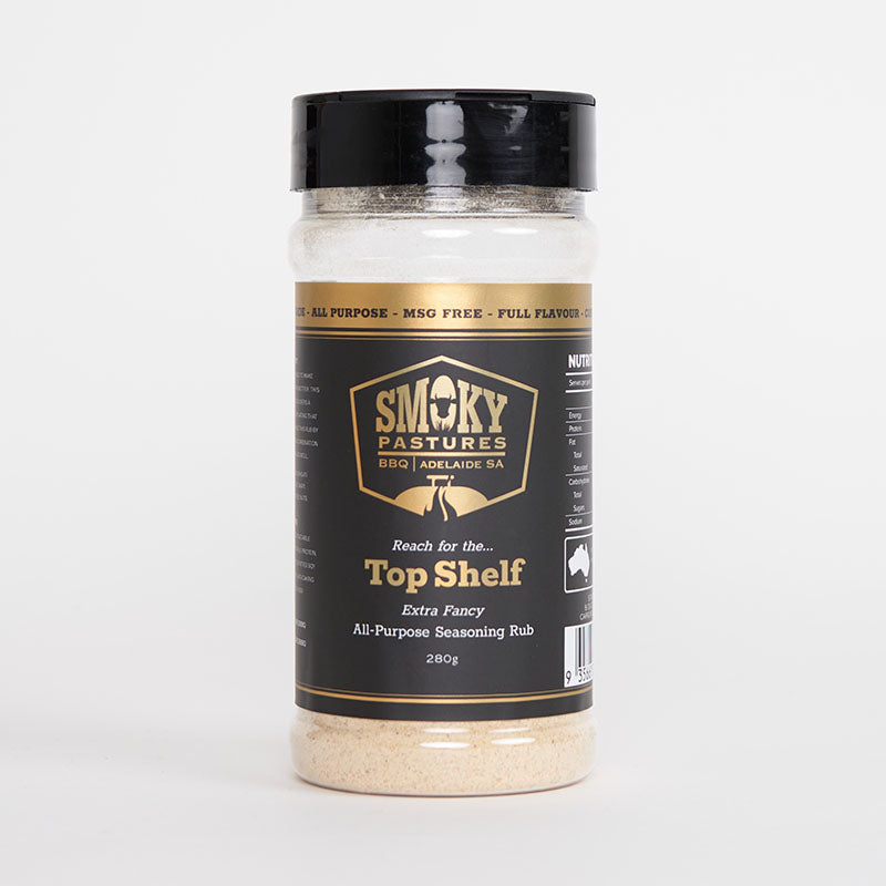 SMOKY PASTURES: Top Shelf All Purpose Rub – 240g