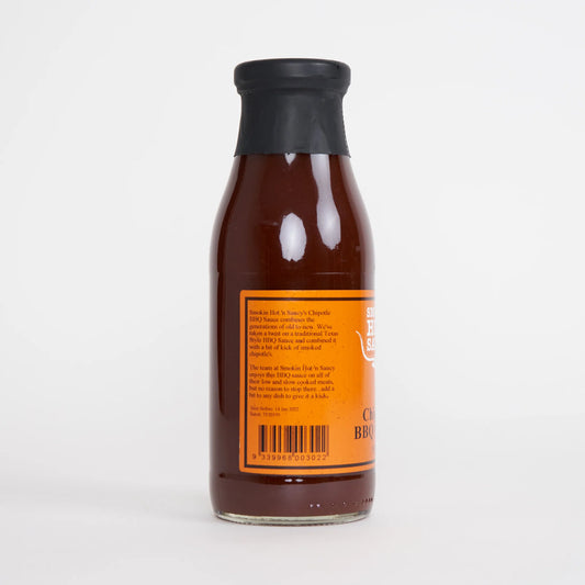SMOKIN HOT N SAUCY: Chipotle BBQ Sauce – 500ml
