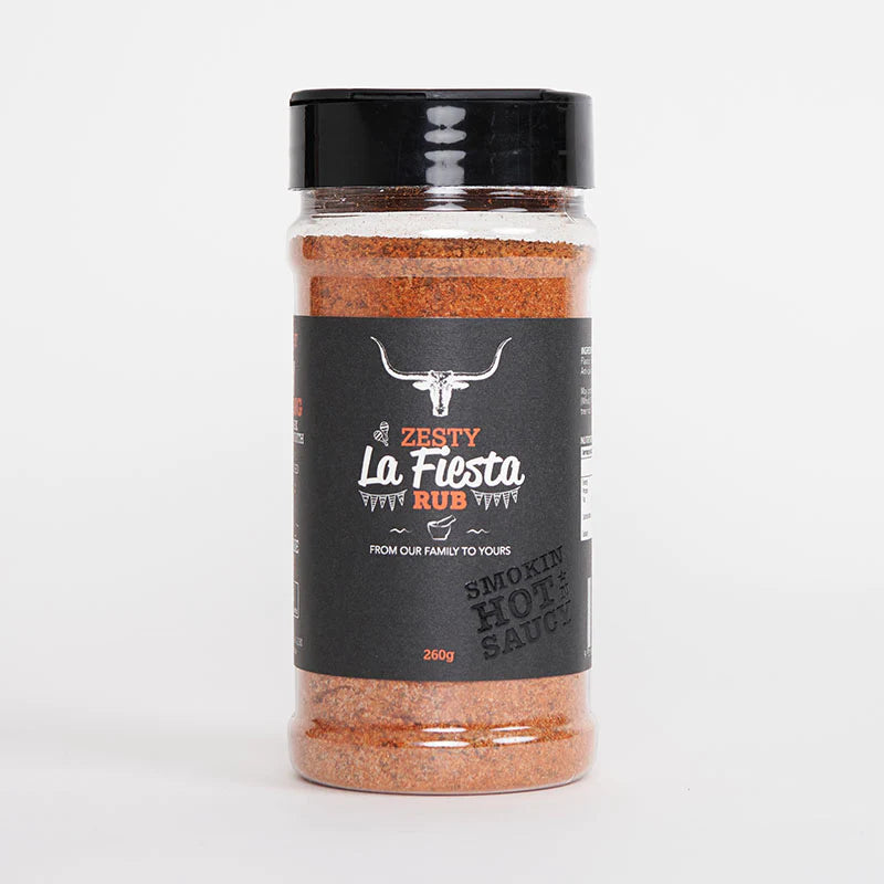 SMOKIN HOT N SAUCY: La Fiesta Rub – 260g