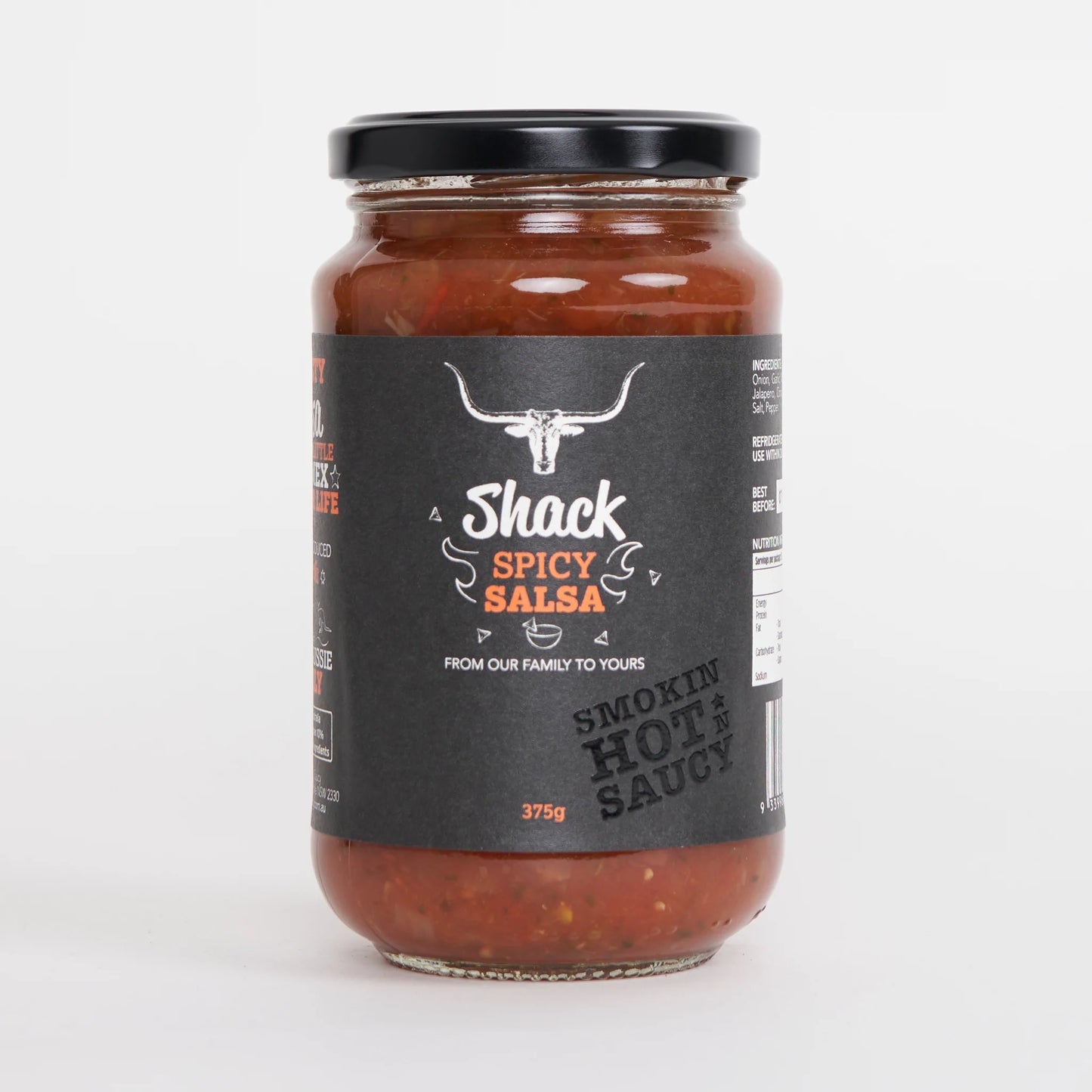 SMOKIN HOT N SAUCY: Shack Spicy Salsa Relish – 375g
