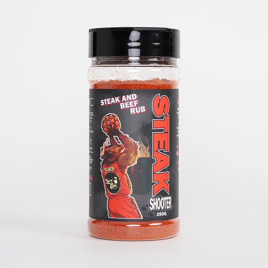 LOW N SLOW BASICS: Steak Shooter Rub – 250g