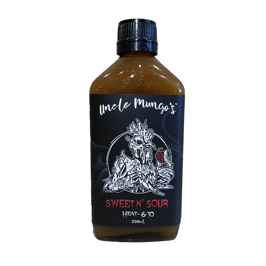 UNCLE MUNGOS: Sweet n Sour Hot Sauce – 200ml